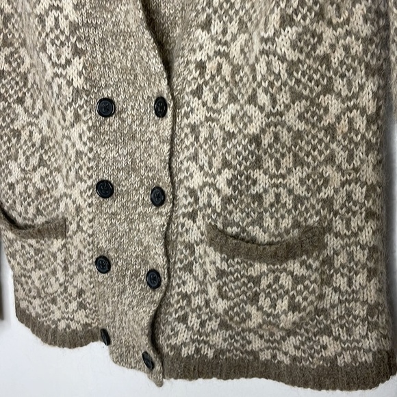 BANANA Republic alpaca wool blend double breasted cardigan - Picture 3 of 8